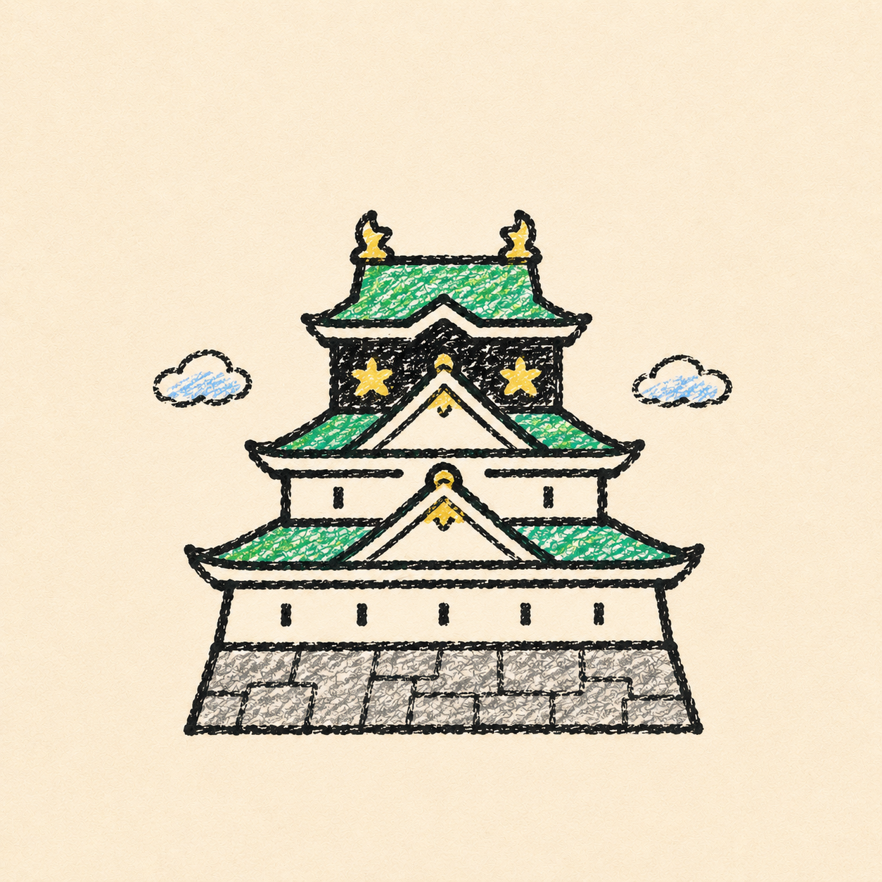 大阪城